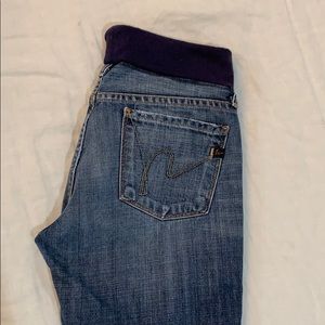 Maternity jeans. Size 26 Citizens of Humanity.